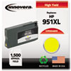 N048AN Compatible, Reman, CN048AN, (951XL), High-Yld Ink, 1500 Pg-Yield, Yellow
