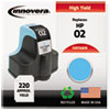 74WN Compatible, Remanufactured, C8774WN (02) Ink, 1000 Page-Yield, Light Cyan