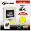 9393AN Compatible, Remanufactured, C3939AN#140 (88XL) Ink, 1540 Yield, Yellow