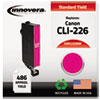 Compatible Remanufactured 4548B001 (CLI-226M) Ink, 486 Page-Yield, Magenta