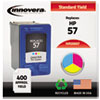 20057 Compatible, Remanufactured, C6657AN (57) Ink, 400 Page-Yield, Tri-Color