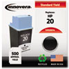 20014 Compatible, Remanufactured, C6614DN (20) Ink, 500 Page-Yield, Black