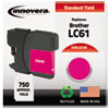 LC61M Compatible, Remanufactured, LC61M Ink, 325 Page-Yield, Magenta