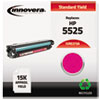 Compatible Remanufactured CE273A (5525) Toner, 15000 Page-Yield, Magenta