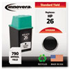 2026A Compatible, Remanufactured, 51626A (26) Ink, 790 Page-Yield, Black