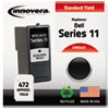 D451 Compatible, Remanufactured, KX701 (Series 11) Ink, 472 Yield, Black