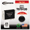 Compatible Remanufactured High-Yield T079120 (79) Ink, 470 Page-Yield, Black