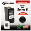 M4640 Compatible, Remanufactured, J5566 (Series 5) Ink, 483 Yield, Black