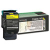 C540A1YG Toner, 1000 Page-Yield, Yellow