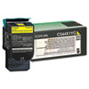 C544X1YG Extra High-Yield Toner, 4000 Page-Yield, Yellow