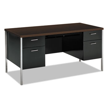 alera double pedestal steel desk metal desk