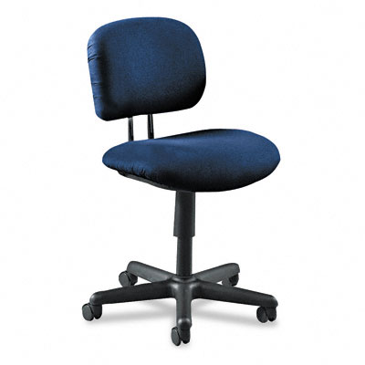 Fabric Office Chair on Hon Valutask Series Swivel Chair  Olefin Fabric  Blue   Hon5831ab90t