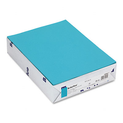 Colored Computer Paper on Multipurpose Colored Paper  24lb  8 1 2 X 11  Sea Blue  500 Sheets Rm