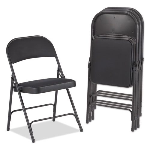 armless folding chair