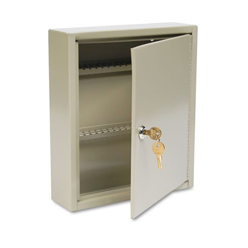 Uni Tag Key Cabinet 60 Key Steel Sand 10 5 8 X 3 X 12 1 8 Wb Mason