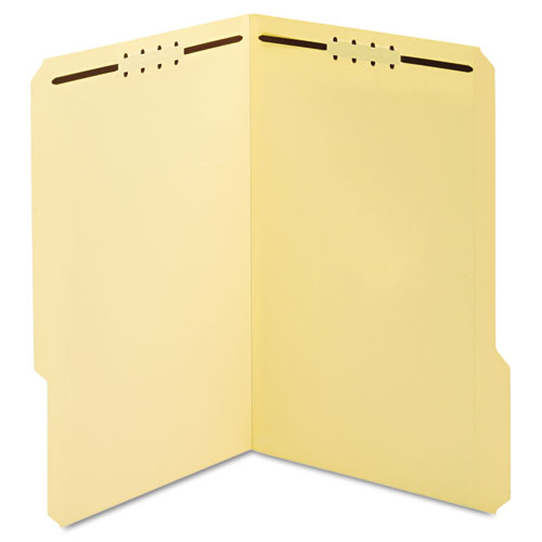 Manila Folders, Two Fasteners, 1/3 Tab, Legal, 50/Box GLW29537