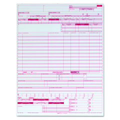 UB04 Hospital Insurance Claim Form for Laser Printers, One-Part (No Copies), 8.5 x 11, 2,500 Forms Total