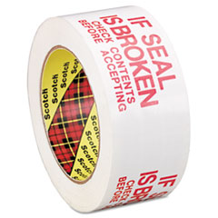 Printed Message Box Sealing Tape, 3