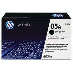 HP 05a, (ce505a) Black Original Laserjet Toner Cartridge