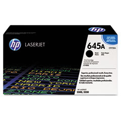 HP 645a, (c9730a) Black Original Laserjet Toner Cartridge