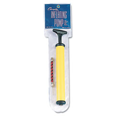 Champion Sports PUMP 12" PLASTIC HAND YL Hand Pump, 12", Plastic, Yellow-black