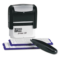 Create-A-Stamp One-Color Address Kit, Custom Message, Black