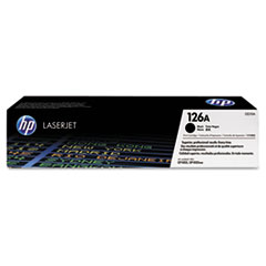 HP 126a, (ce310a) Black Original Laserjet Toner Cartridge