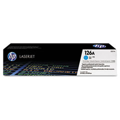 HP 126a, (ce311a) Cyan Original Laserjet Toner Cartridge