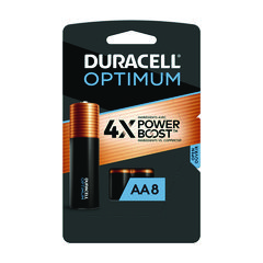 Optimum Alkaline Aa Batteries, 8/pack