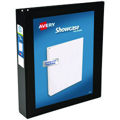 Showcase Economy View Binder With Round Rings, 3 Rings, 1.5