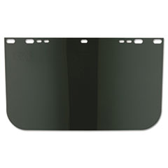 Anchor Brand® VISOR 9X15.5 UNBOUND DGN Face Shield Visor, 15 1-2" X 9", Dark Green, Unbound, Plastic