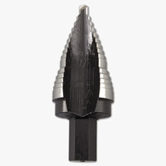 IRWIN® DRILL UNBT9 7-8-1-1-8STP Unibit Fractional Two-Step Drill Bit, 7-8in To 1 1-8in