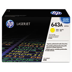 HP 643a, (q5952a) Yellow Original Laserjet Toner Cartridge