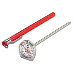 Rubbermaid® Commercial UTENSIL THERMOMETER POCKT Dishwasher-Safe Industrial-Grade Analog Pocket Thermometer, 0f To 220f