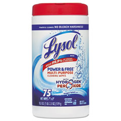 RAC 88070CT LYSOL Brand Power & Free Multi-Purpose Cleaning Wipes RAC88070CT