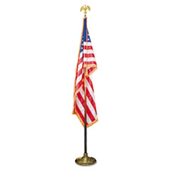 Deluxe U.S. Flag and Staff Set, 60