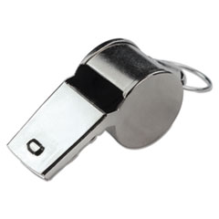 Champion Sports WHISTLE METAL MED.WH SV Sports Whistle, Medium Weight, Metal, Silver