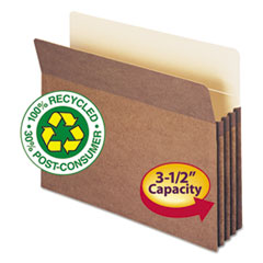 Recycled Top Tab File Pockets, 3.5