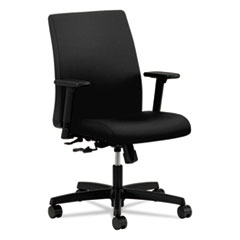 Ignition Series Fabric Low-Back Task Chair, Supports Up To 300 Lb, 17