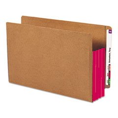 Redrope Drop-Front End Tab File Pockets, Fully Lined 6.5