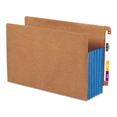 Redrope Drop-Front End Tab File Pockets, Fully Lined 6.5