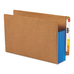 Redrope Drop-Front End Tab File Pockets, Fully Lined 6.5