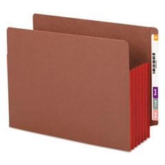 Redrope Drop-Front End Tab File Pockets, Fully Lined 6.5