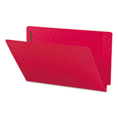 Heavyweight Colored End Tab Fastener Folders, 0.75