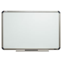 SKILCRAFT Total Erase White Board, 24 x 18, White Surface, Silver Titanium Frame