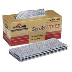 SKILCRAFT ScrubWipes Preparation Wipers, 11.5 x 16.5, Blue, 50/Box, 6 Boxes/Carton