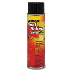 Enforcer® INSECTICIDE DUAL ACTION Dual Action Insect Killer, For Flying-crawling Insects, 17 Oz Aerosol