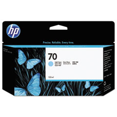 HP 70, (c9390a) Light Cyan Original Ink Cartridge