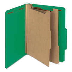 Recycled Pressboard Classification Folders, 2