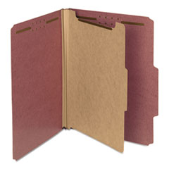 Recycled Pressboard Classification Folders, 2